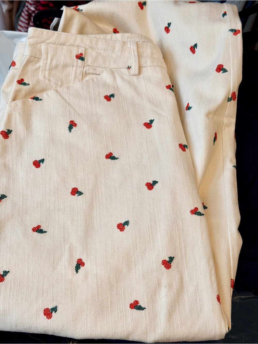 Pilcro Kayden High-Rise Carpenter Barrel Pants | Tall | NWT | Cherry | Denim - Picture 15 of 15